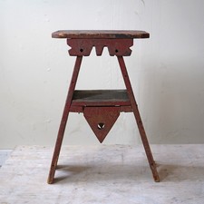 French  Folk Art Footstool