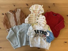 Baby Boy Jumper 6-9 Months Clothes Bundle Cardigan Sweatshirt NEXT TU
