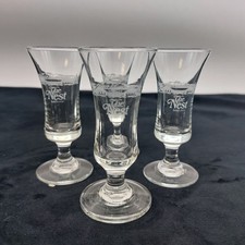 Clear Glass Schooner Glasses
