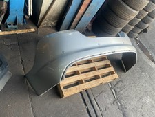 JAGUAR XF (X250) 2008-2015 REAR BUMPER SILVER GENUINE PDC HOLES (AJ-22)