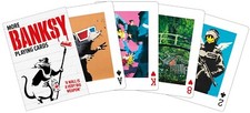 MORE Banksy set of 52 playing cards + jokers -  a second collection