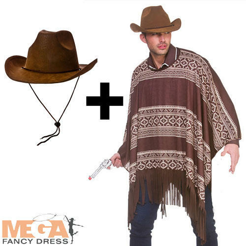 Western cowboy poncho - cowboy,