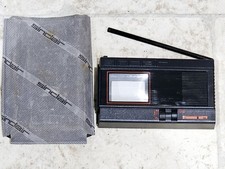 Retro SINCLAIR FLATSCREEN POCKET TV WITH carry Case