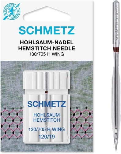 Schmetz hemstitch sewing - hemstitch,