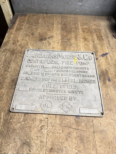 Fairbanks morse co - &,