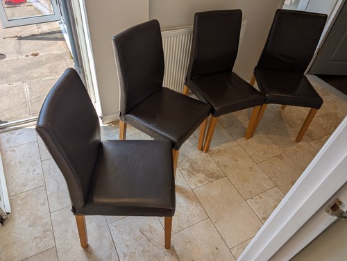 Habitat dining chairs - set, of