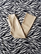 Zara Cream Faux Leather