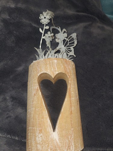 Tinker bell wooden log - wooden,