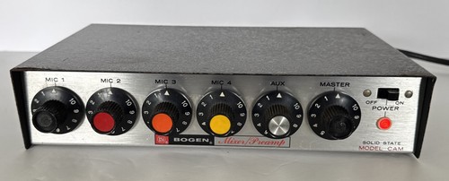 Bogen mixer preamp solid - bogen,