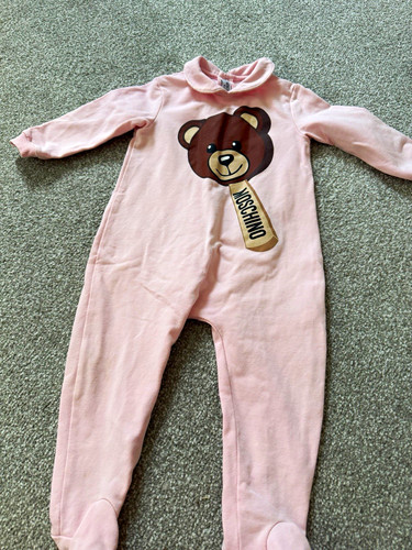 Moschino baby pink teddy - moschino,