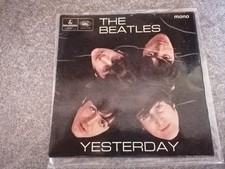 The Beatles Yesterday Original 1960s Parlophone 7 inch Ep Record.
