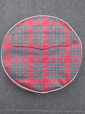 Lambretta wheel cover tartan