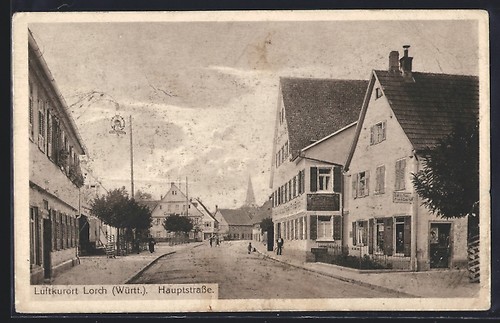 Lorch württ main street - lorch,