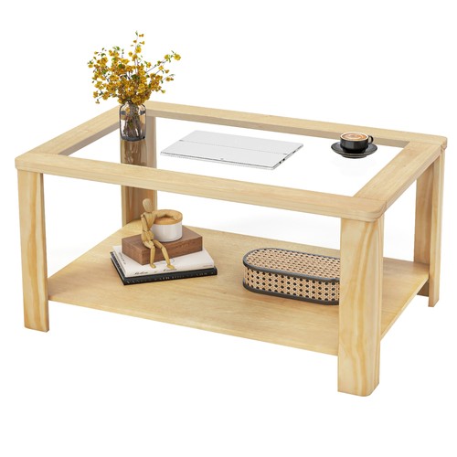 Tier coffee table - coffee,
