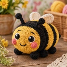 Cute Bumble Bee DK Knitting