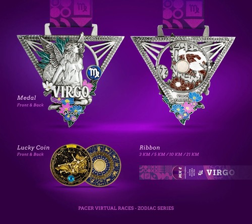 Pacer medal finisher zodiac - finisher,