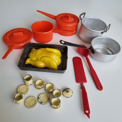 Vintage dolls house food - vintage,
