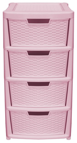 Large pink drawer - pink, 4