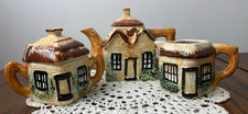 Vtg Cottage Ware Teapot Set 5