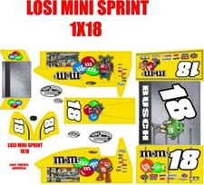 losi mini sprint, slider 1/18