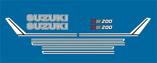 Replacement decals suzuki - decals,