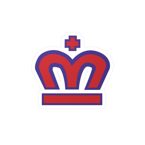London monarchs sticker logo - monarchs,