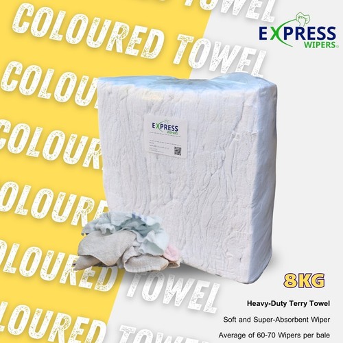 8kg coloured terry towelling - coloured,
