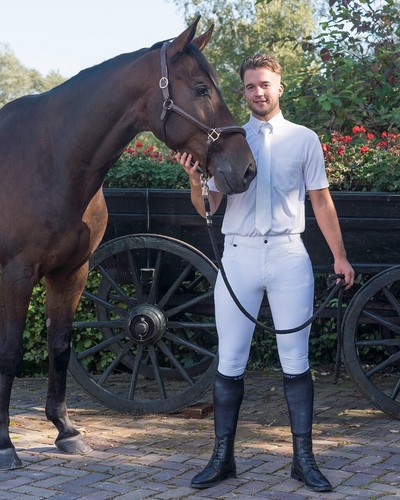 Qhp mens white breeches with - qhp,