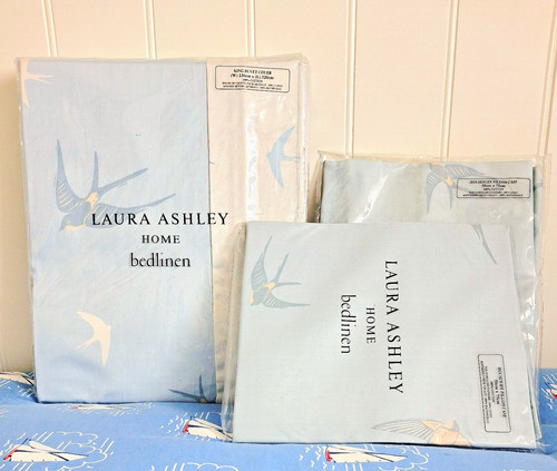 Rare laura ashley - ashley, bluebirds