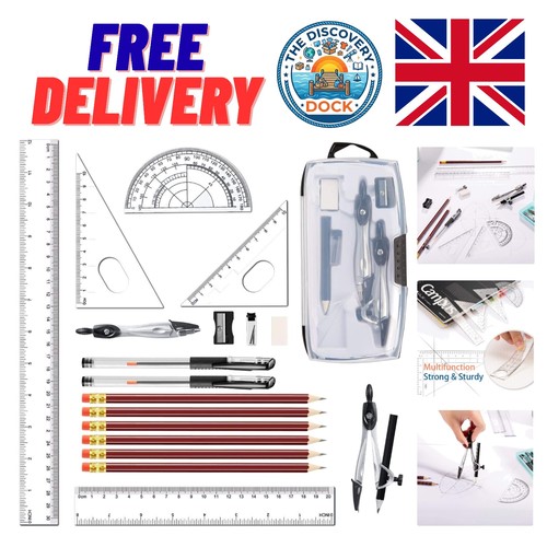 Complete geometry drawing set - geometry,