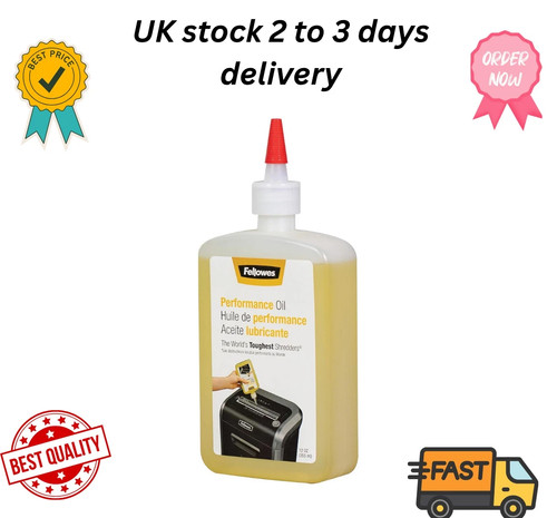 Fellowes shredder oil for - shredder,