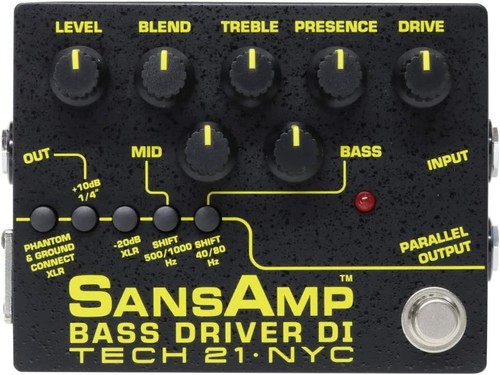 Tech21 tech sansamp bass - 21,