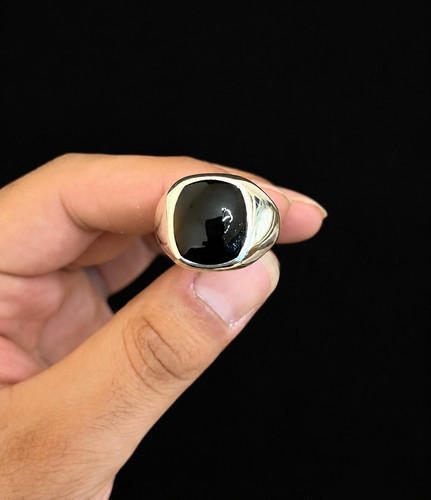 Natural black onyx - natural,