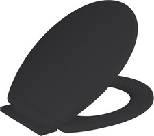 Ram® Black Soft Close Toilet