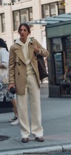 Zara Double Breasted Trench