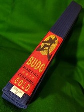  Budo Belt Blue MARTIAL ARTS