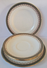 PARAGON ROYAL ALBERT KENSINGTON 2 SIDEPLATES AND 2 SAUCERS - PERFECT