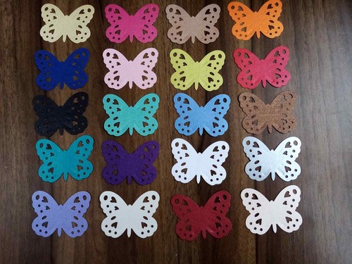 Large pearlescent butterfly - 50,