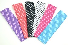 Polka Dot Gym Sports Yoga Headband Stretchy Alice Band Kylie Hair Band Girl Lady
