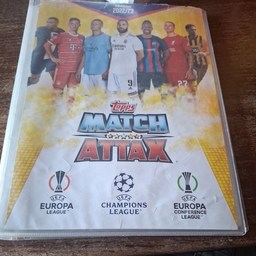 Topps match attax uefa 2022 - topps, 2022/23