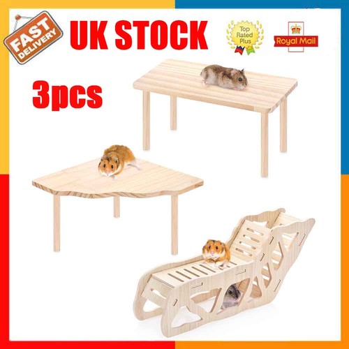 Piece natural wooden hamster - natural,