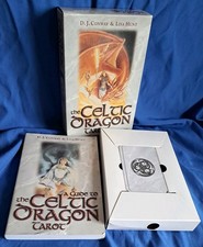 The Celtic Dragon Tarot Card Deck with Guide Book - D J Conway & Lisa Hunt 1999
