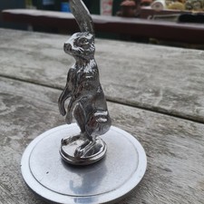 1920-32 Alvis Hare car mascot by AEL.Alvis cars. Alvis car mascot.Alvis Hare.