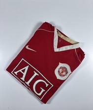Authentic Nike Manchester United 2006/07 Home Shirt. Size Medium.