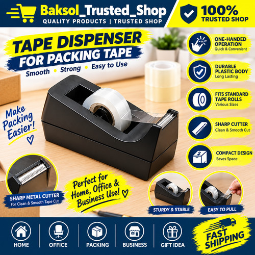 Heavy duty tape dispenser - heavy,