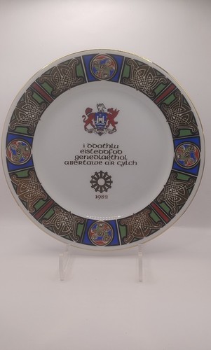 Welsh pottery eisteddfod - eisteddfod, plate