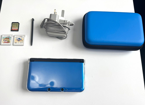 Nintendo 3ds blue black - nintendo, blue/black
