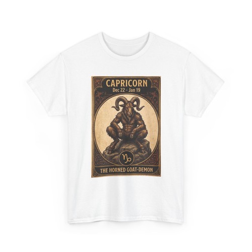Capricorn horned goat - capricorn, demon