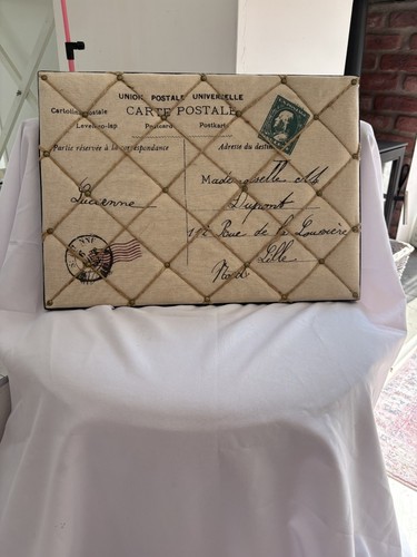 Shabby chic hessian french - shabby,