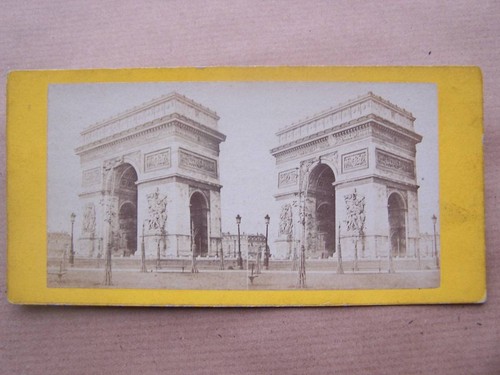 Stereoscopic stereo view - stereo-view, paris
